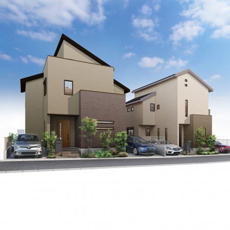 所沢市北秋津、新築一戸建ての画像です