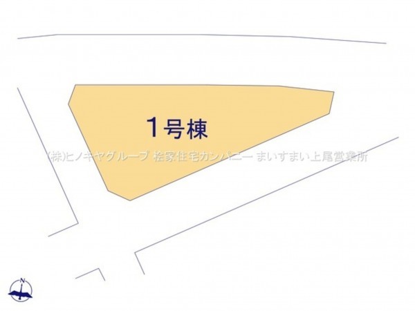 桶川市末広、新築一戸建ての画像です