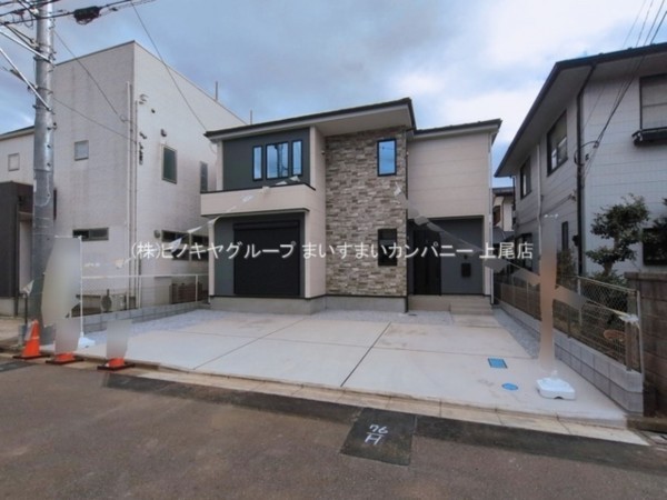 上尾市大字小泉、新築一戸建ての画像です