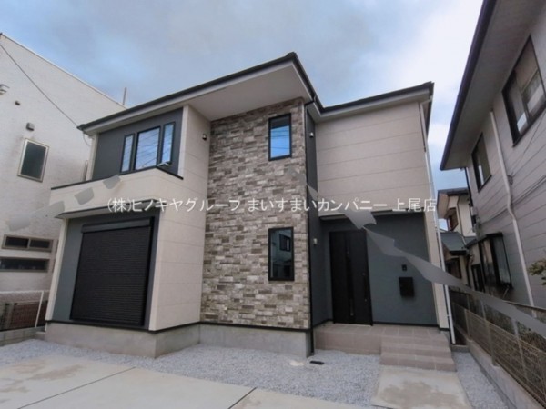 上尾市大字小泉、新築一戸建ての画像です