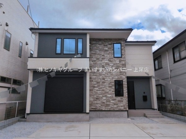 上尾市大字小泉、新築一戸建ての画像です