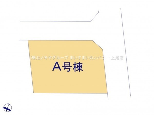 上尾市大字上尾村、新築一戸建ての画像です