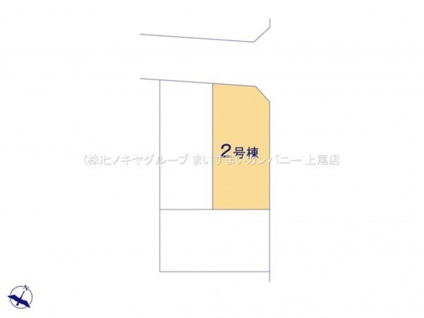 上尾市大字上、新築一戸建ての画像です