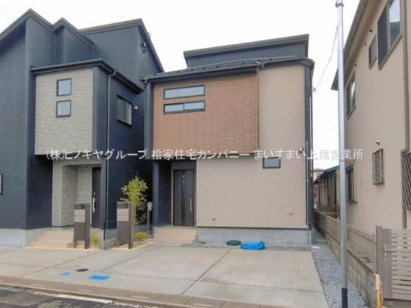 上尾市大字上、新築一戸建ての画像です