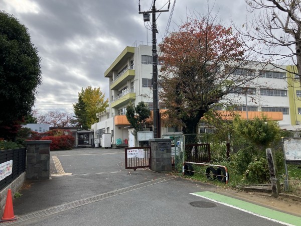 志木市下宗岡、土地の小学校画像です