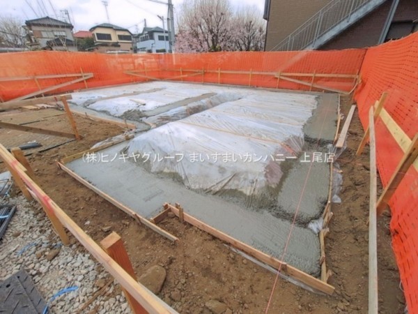 上尾市大字瓦葺、新築一戸建ての画像です