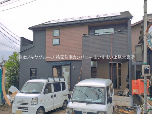 上尾市大字瓦葺、新築一戸建ての画像です