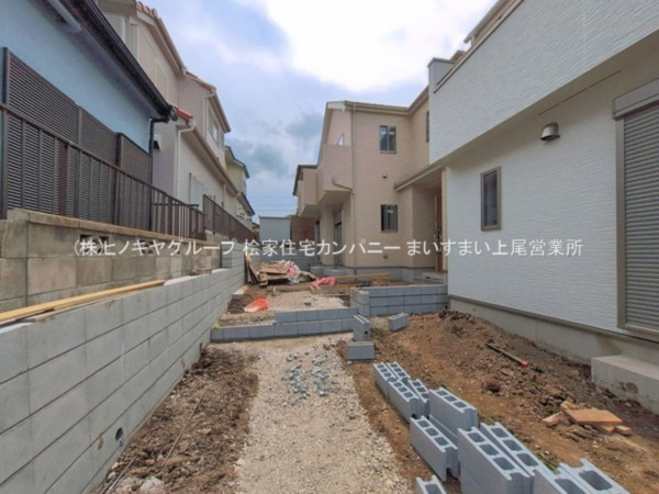 上尾市緑丘、新築一戸建ての画像です