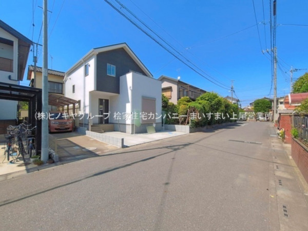 上尾市浅間台、新築一戸建ての画像です
