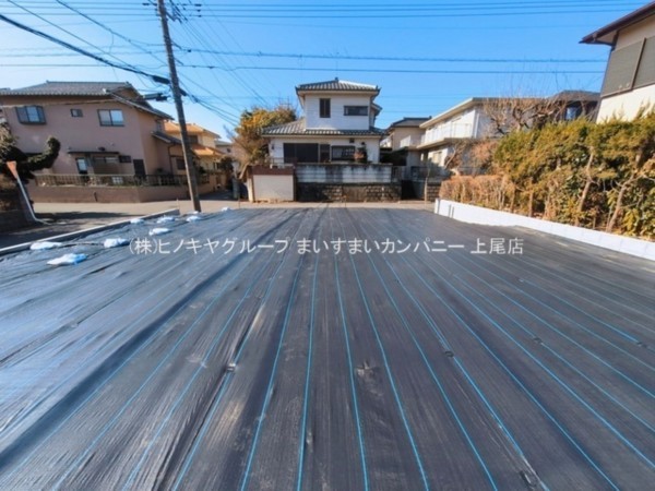 上尾市大字原市、土地の画像です