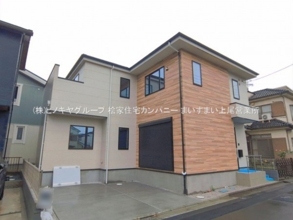 上尾市二ツ宮、新築一戸建ての画像です