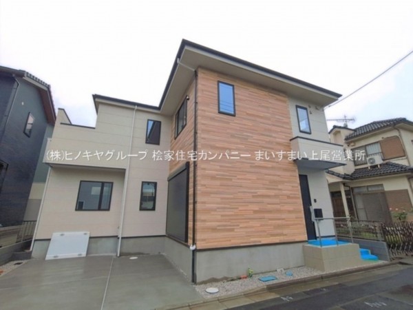 上尾市二ツ宮、新築一戸建ての画像です