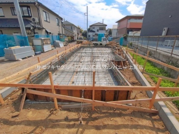 上尾市大字瓦葺、新築一戸建ての画像です