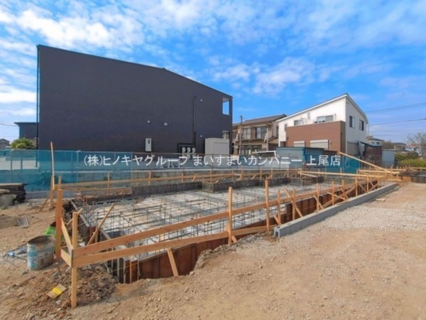 上尾市大字瓦葺、新築一戸建ての画像です