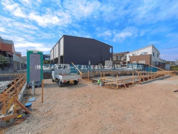 上尾市大字瓦葺、新築一戸建ての画像です