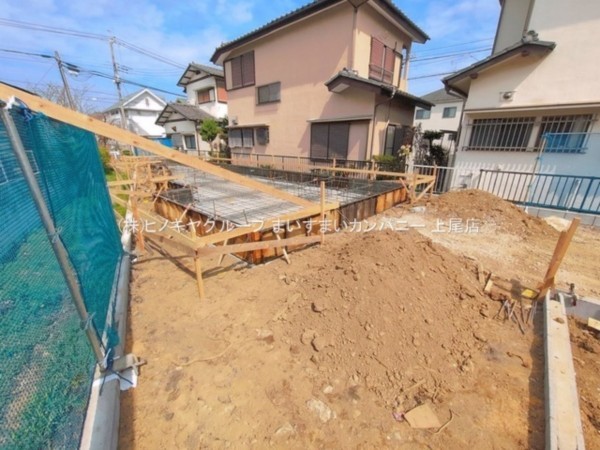 上尾市大字瓦葺、新築一戸建ての画像です