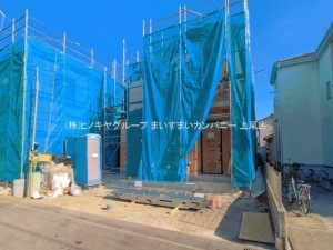 上尾市大字上、新築一戸建ての画像です