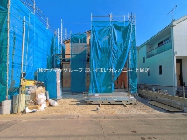 上尾市大字上、新築一戸建ての画像です