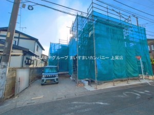 上尾市大字上、新築一戸建ての画像です