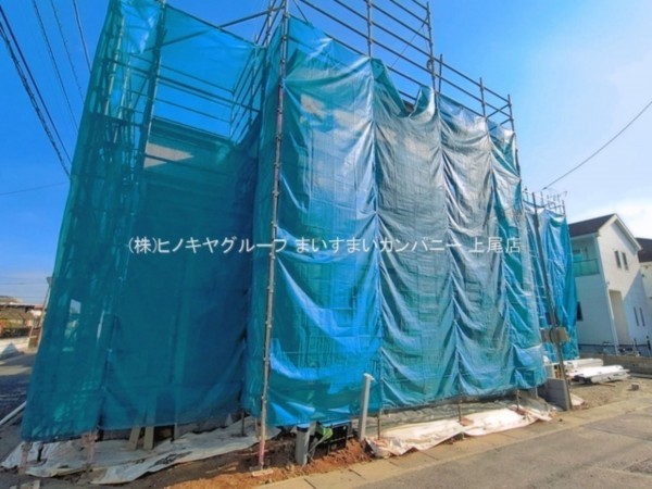 上尾市大字上、新築一戸建ての画像です