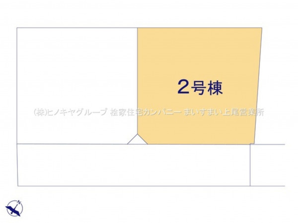 桶川市末広、新築一戸建ての画像です