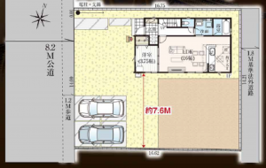 上尾市大字中新井、新築一戸建ての画像です