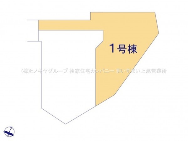 桶川市寿、新築一戸建ての画像です
