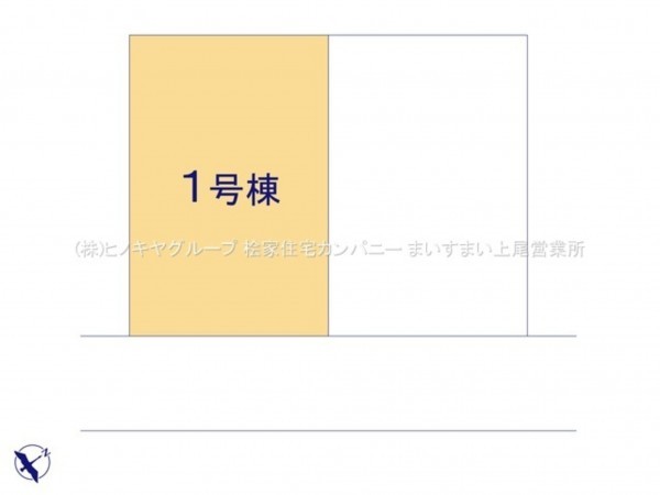 桶川市朝日、新築一戸建ての画像です