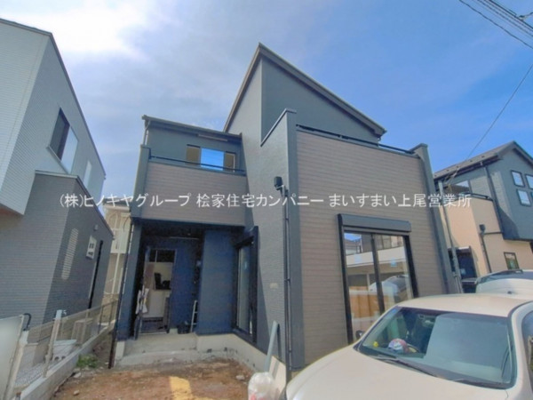 桶川市朝日、新築一戸建ての画像です