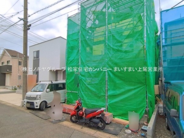 桶川市朝日、新築一戸建ての画像です