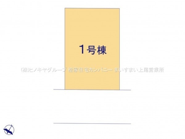 桶川市東、新築一戸建ての画像です