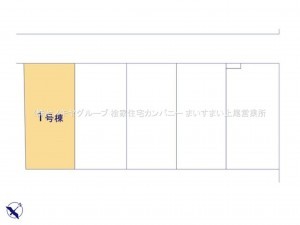 上尾市本町、新築一戸建ての画像です