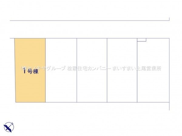 上尾市本町、新築一戸建ての画像です