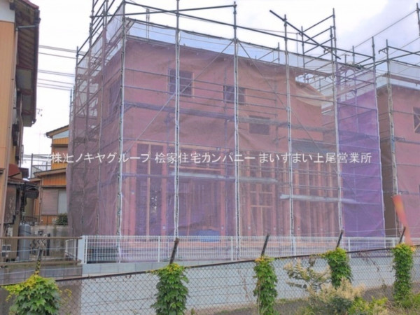 上尾市大字瓦葺、新築一戸建ての画像です