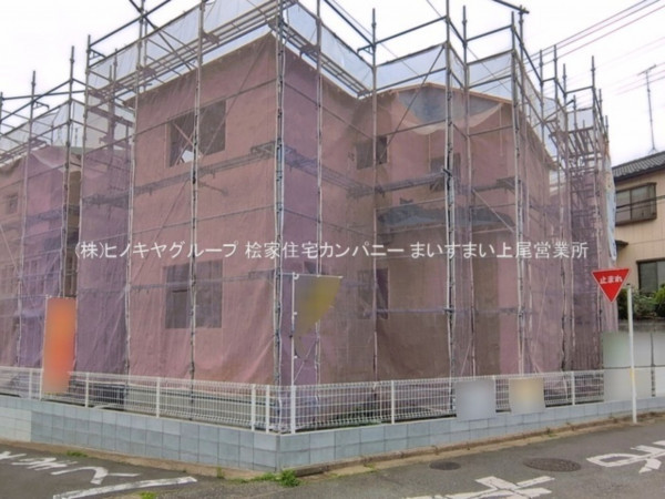 上尾市大字瓦葺、新築一戸建ての画像です
