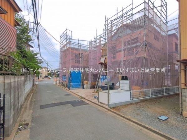 上尾市大字瓦葺、新築一戸建ての画像です