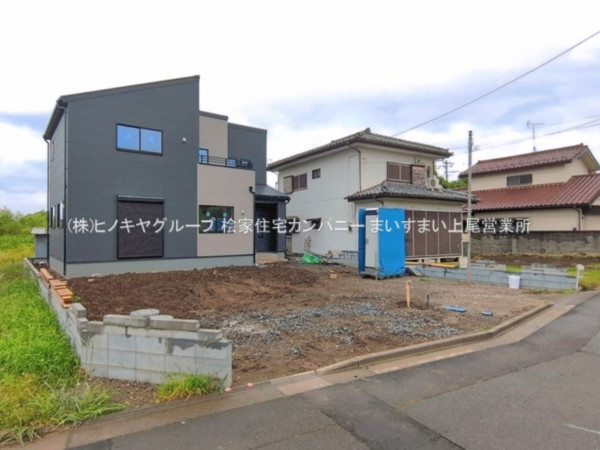 上尾市大字瓦葺、新築一戸建ての画像です