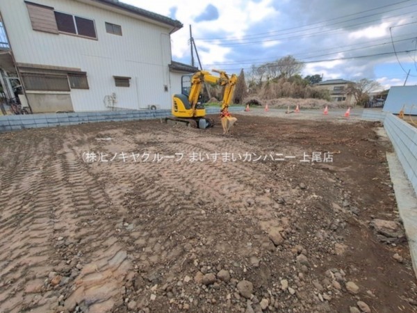 上尾市大字瓦葺、新築一戸建ての画像です
