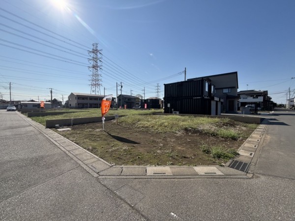 桶川市坂田西、土地の画像です