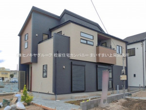 上尾市大字瓦葺、新築一戸建ての画像です