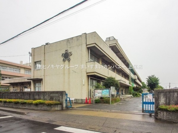 上尾市大字大谷本郷、土地の小学校画像です