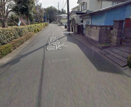 上尾市泉台、土地の画像です