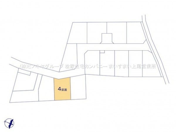 上尾市大字平塚、土地の画像です