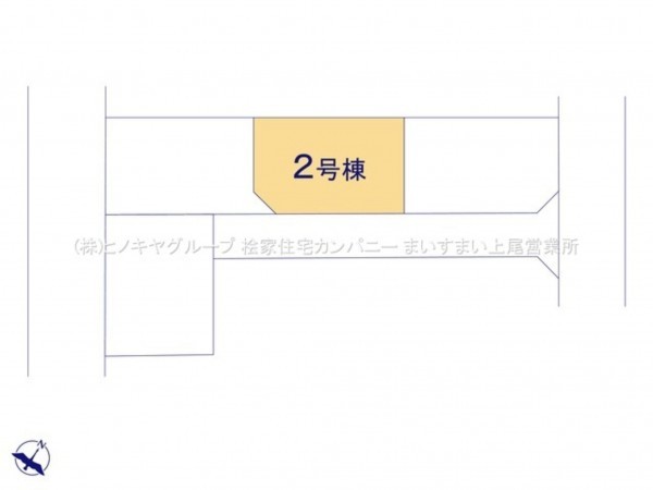 上尾市大字上、新築一戸建ての画像です