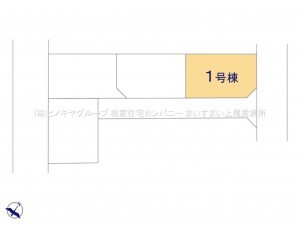 上尾市大字上、新築一戸建ての画像です