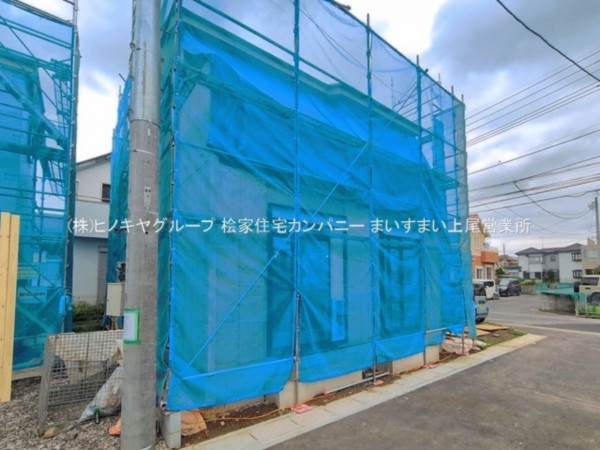上尾市大字上、新築一戸建ての画像です