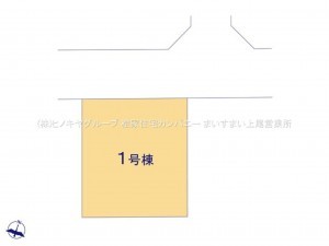 上尾市大字小泉、新築一戸建ての画像です