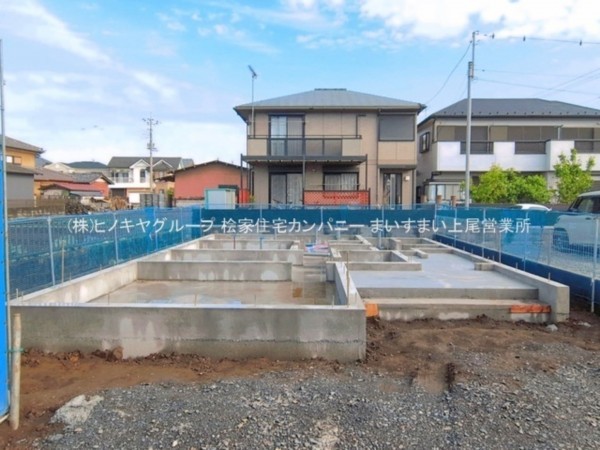 桶川市坂田東、新築一戸建ての画像です