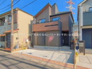 桶川市大字坂田、新築一戸建ての画像です
