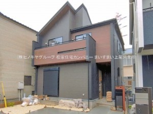 桶川市大字坂田、新築一戸建ての画像です